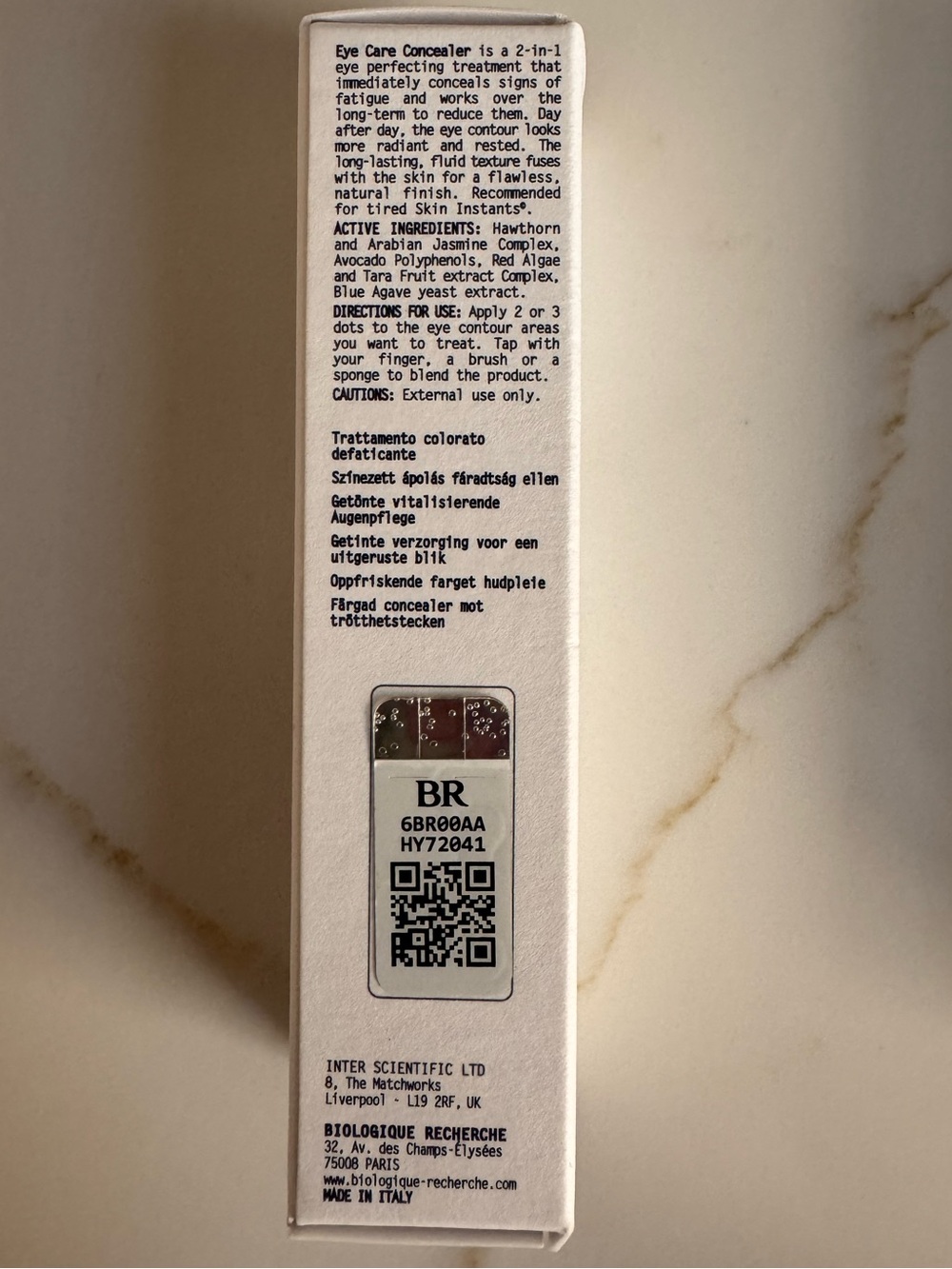 BNIB Eye Care Concealer No 1 by Biologique Recherche - Picture 5 of 7